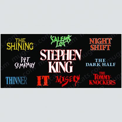 Stephen King 90s NEL Mug - Image 4